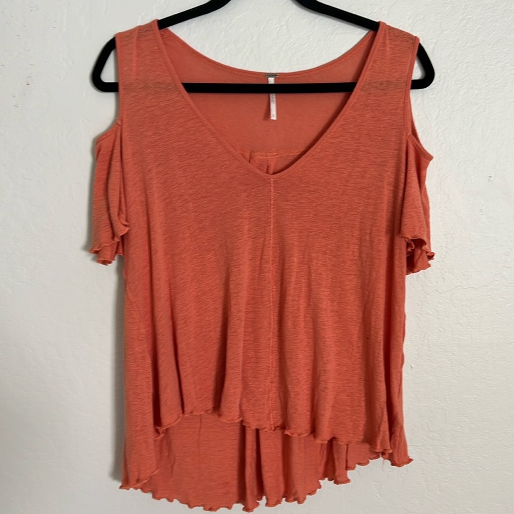 Free People cold shoulder top